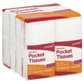 Leader Pocket Tissues, Resealable, Two Ply