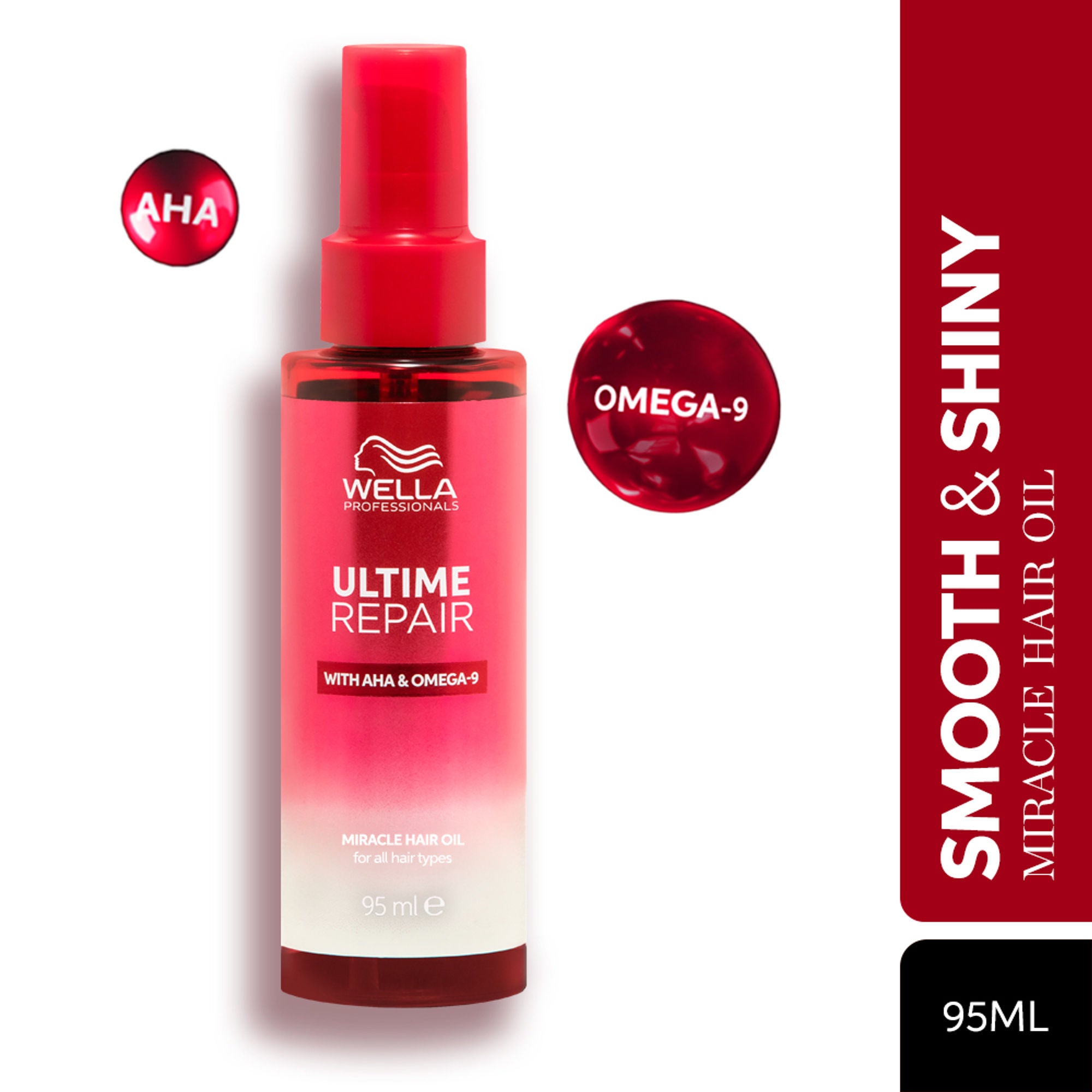 Wella Professionals Ultime Repair Hair Oil with AHA & Omega-9