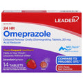 Leader Omeprazole, 20 Mg, Tablets, Strawberry Flavor
