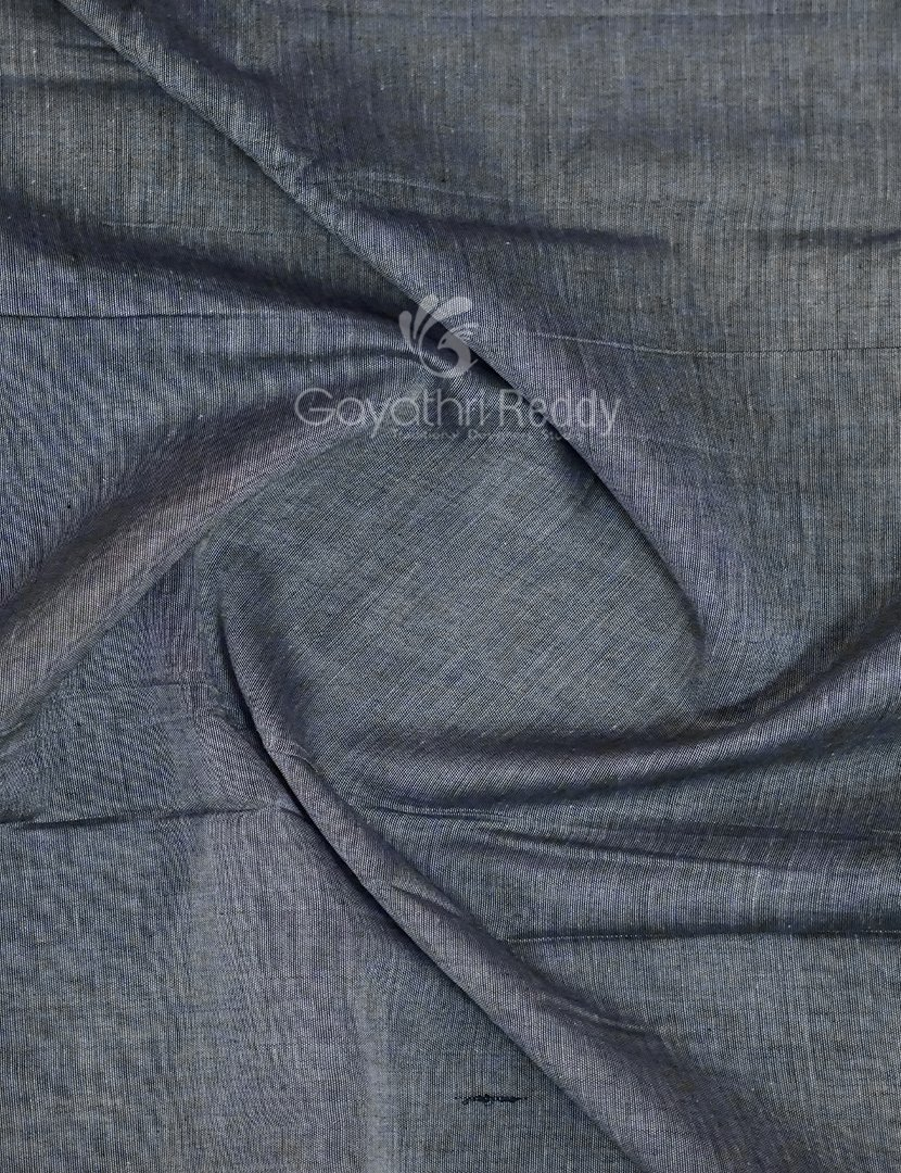 Kalanetha Grey Coloured Pure Narayanpet Cotton Saree By Gayathri Reddy Designer Studio