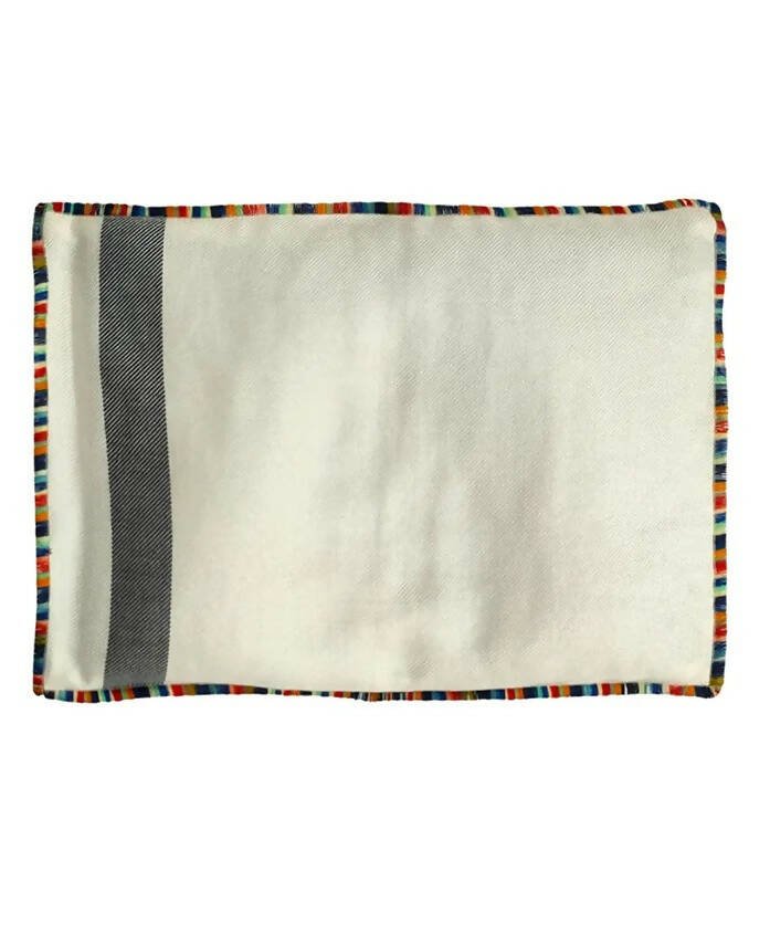 AHC Mustard Seed Pillow - Baby Head Shape Support, with Bamboo Cover
