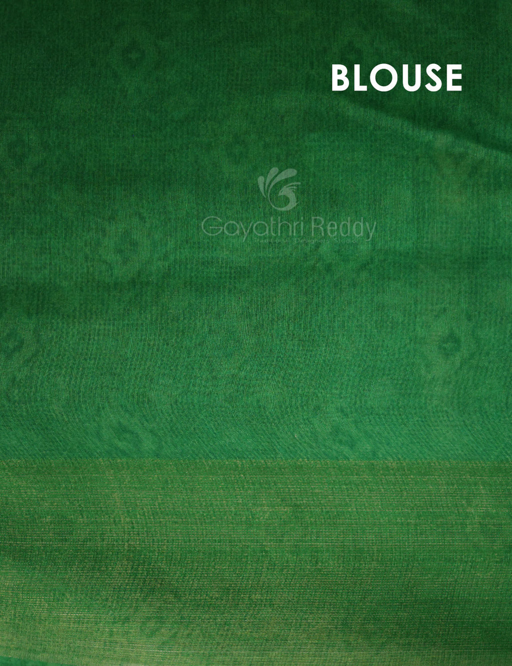 Shades of Lime Green And Mango Green Blouse Patola Print Semi Chanderi Saree By Gayathri Reddy Designer Studio