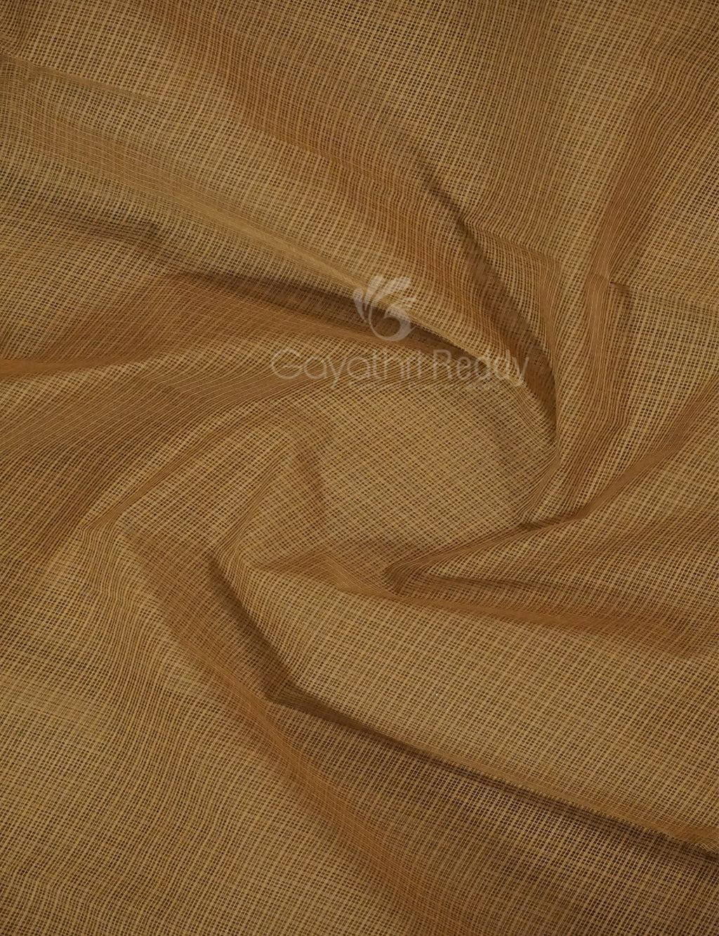 Khaki Green Colour Block Print Pure Kota Cotton Saree By Gayathri Reddy Designer Studio