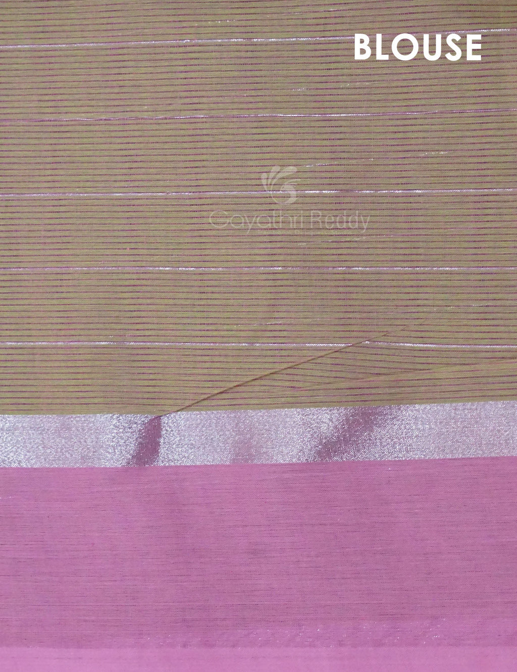 Dual Shade of Apple Green And Baby Pink Pure Mangalgiri Cotton By Gayathri Reddy Designer Studio