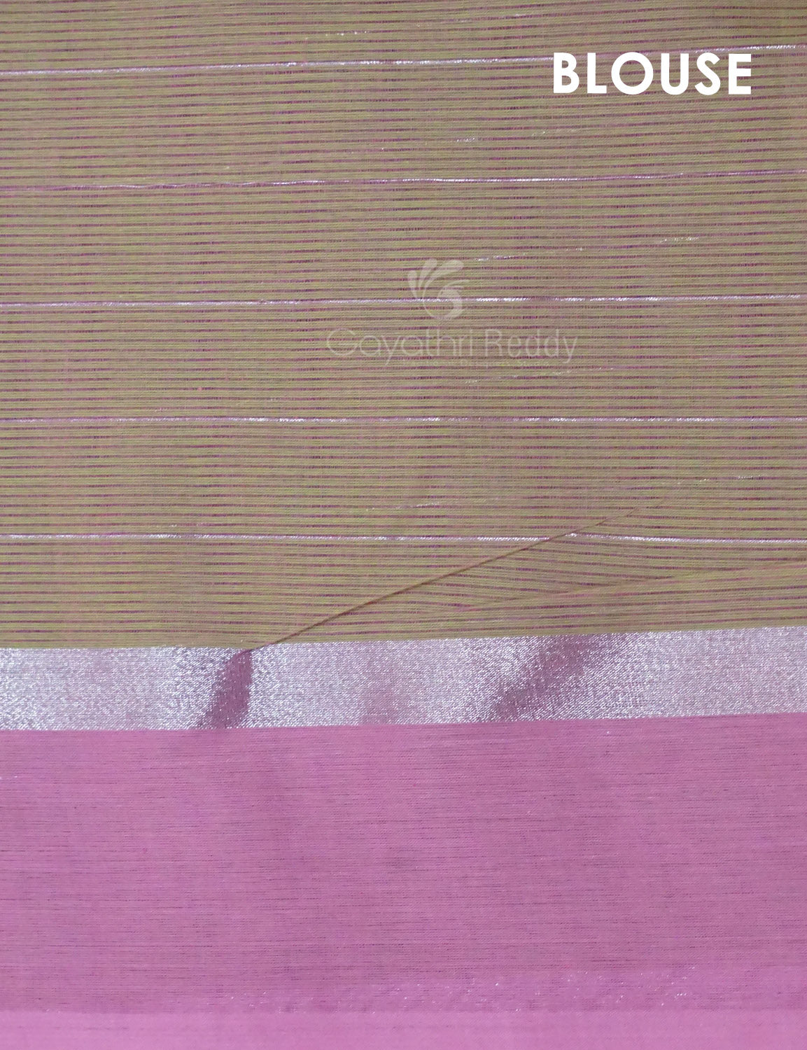 Dual Shade of Apple Green And Baby Pink Pure Mangalgiri Cotton By Gayathri Reddy Designer Studio