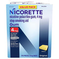 Nicorette 4mg Stop Smoking Aid Gum - Original - 170ct