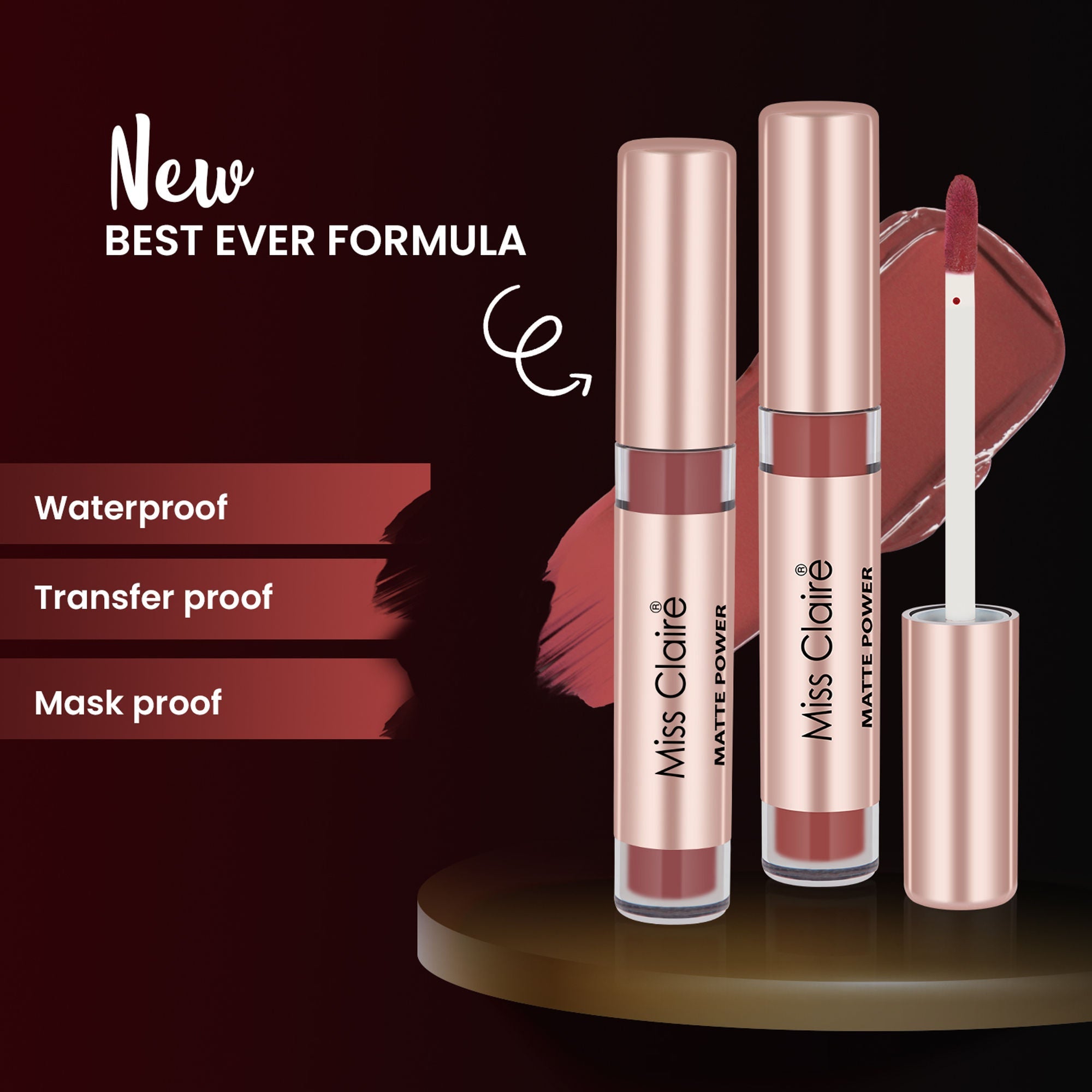 Miss Claire Matte Power Lipcolor - 10