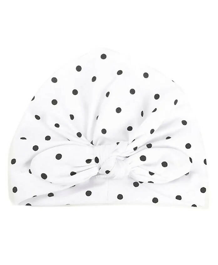 AHC Baby Summer Cap/Bandana In Polka Dots Design