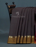 Dual Shades of Brown Pure Mangalgiri Cotton By Gayathri Reddy Designer Studio