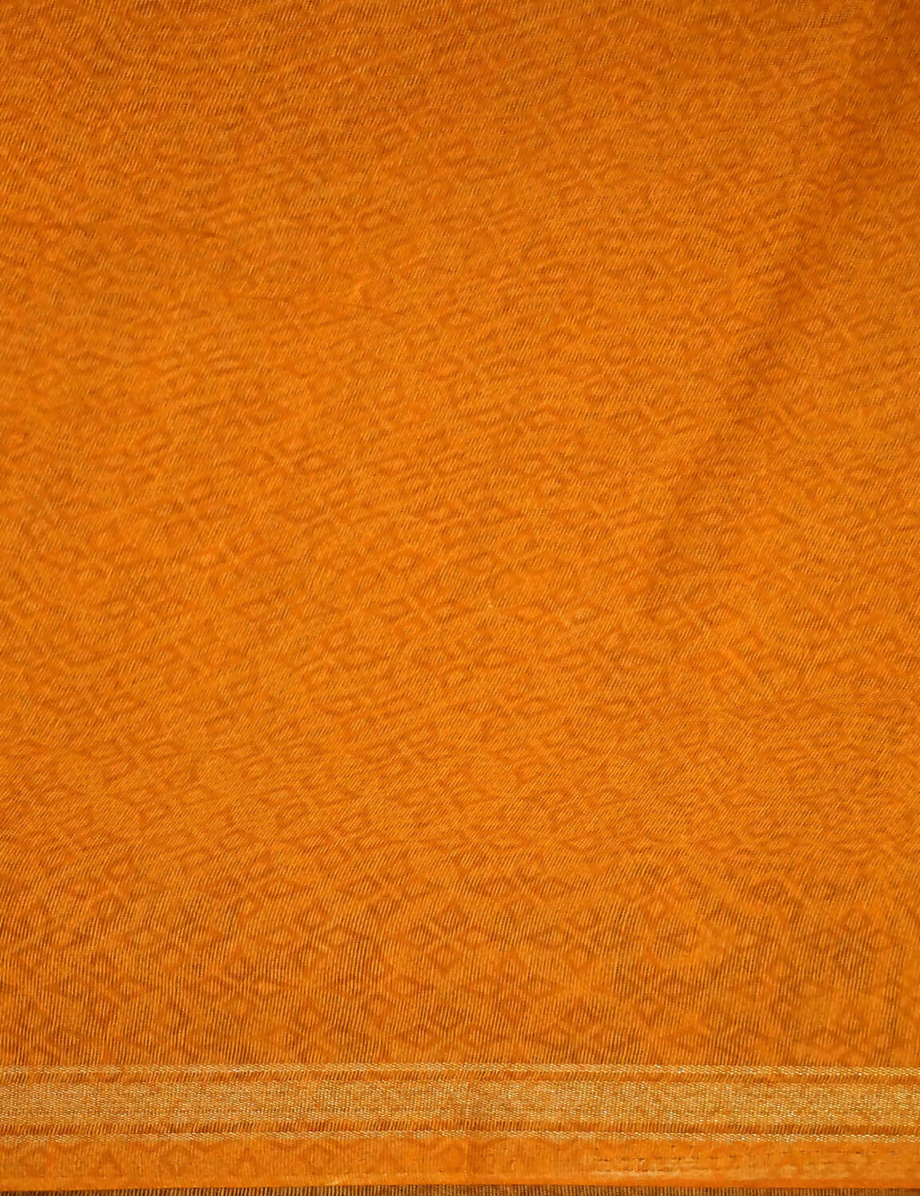 Shades Of Orange Floral Design Semi Chanderi Saree By Gayathri Reddy Designer Studio