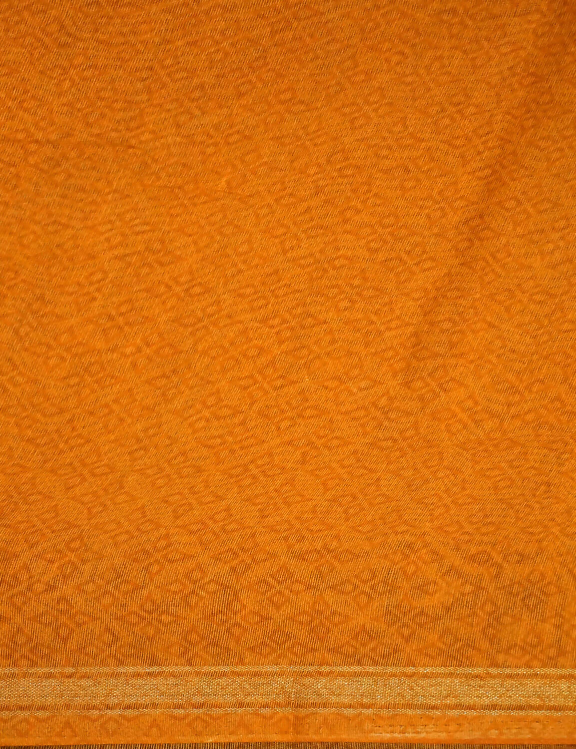 Shades Of Orange Floral Design Semi Chanderi Saree By Gayathri Reddy Designer Studio
