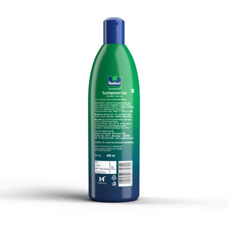 Parachute Advansed Sampoorna Coconut Hair Oil