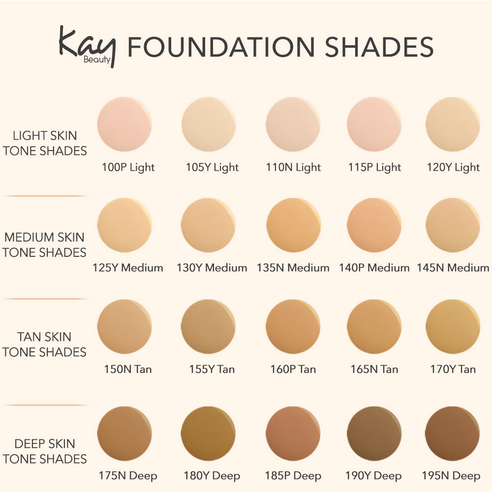 Kay Beauty By Katrina Kaif Hydrating Foundation - 165N Tan