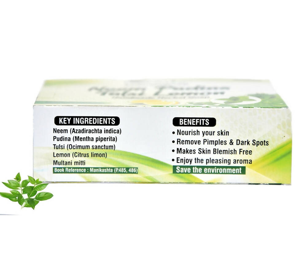 Payal's Herbal Neem Pudina Tulsi Lemon Soap