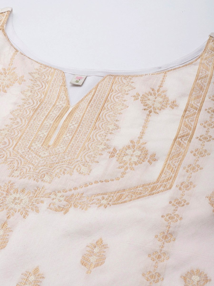 Ahalyaa Woven Design Ethnic Motifs Unstitched Dress Material