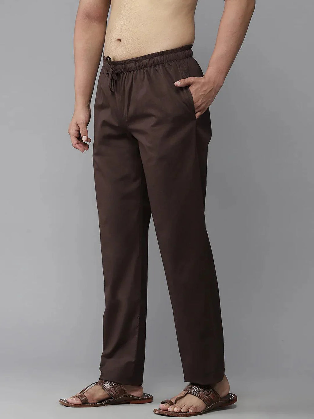 Fabmade Elevate Your Loungewear Game With The Stylish Brown Pyjama