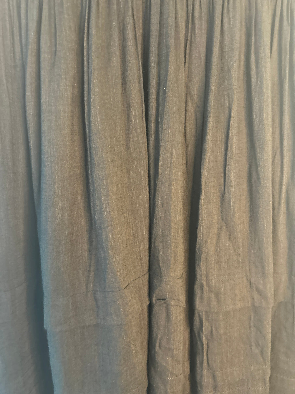 trueBrowns Black Slub Dress