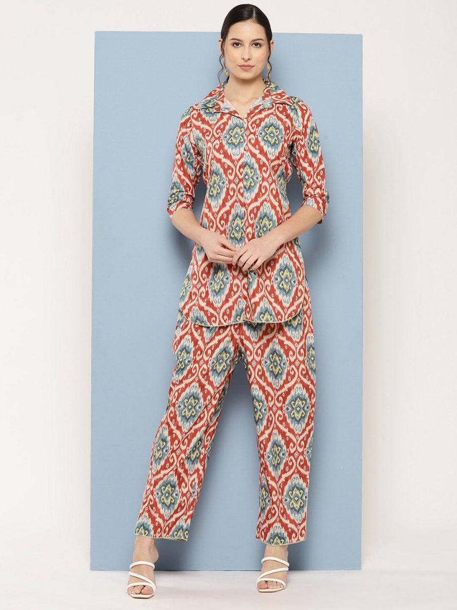 Ahalyaa Printed Ethnic Co-Ords