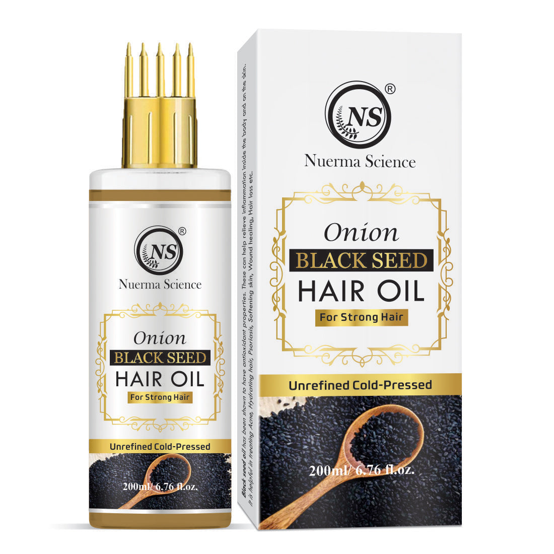 Nuerma Science Onion Black Seed Hair Oil