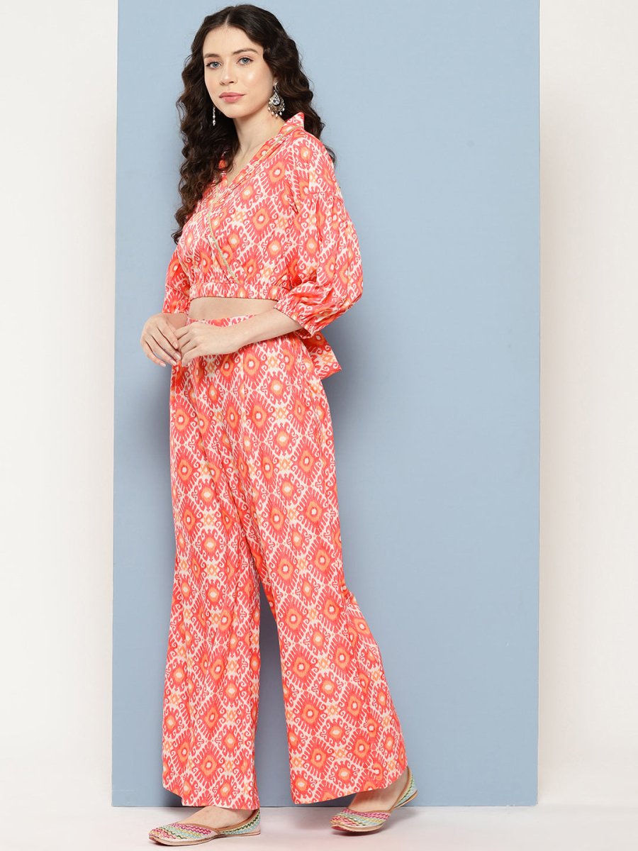Ahalyaa Printed Ethnic Co-Ords