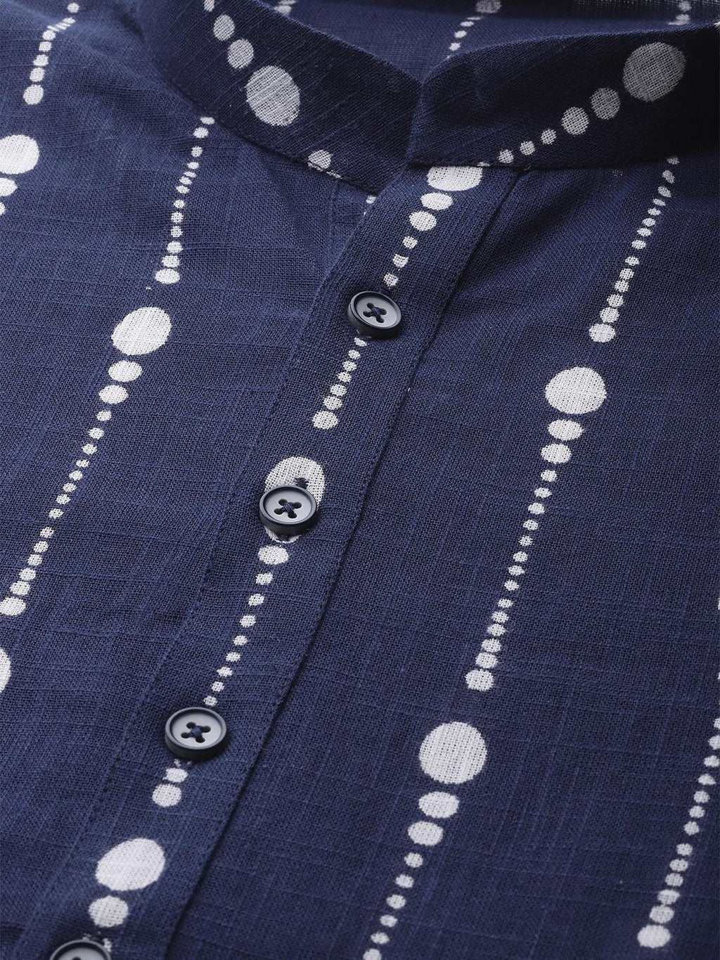 Fabmade Men Printed Straight Kurta With Pyjama