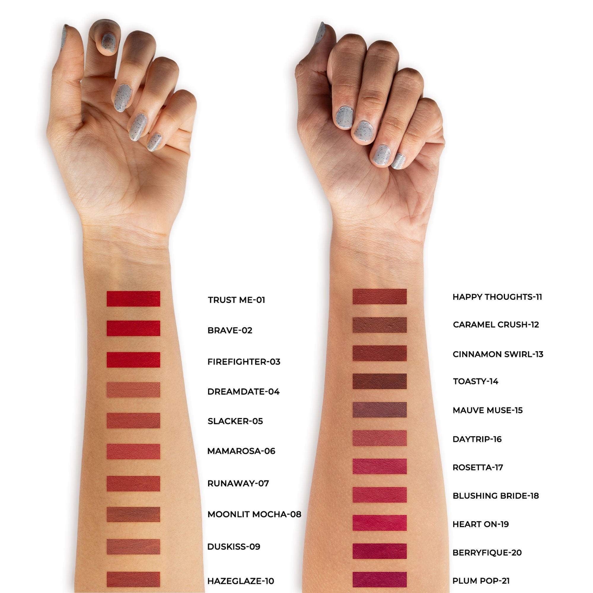 Miss Claire Dewy Matte Lip Color - 19 Heart On