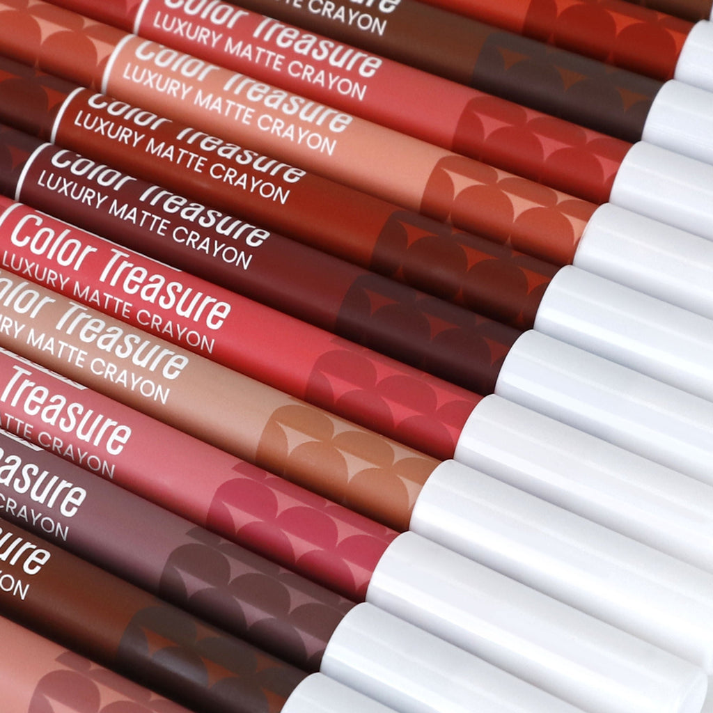Matt Look Color Treasure Luxury Matte Lip Pencil Crayon - 14 Natural Nude
