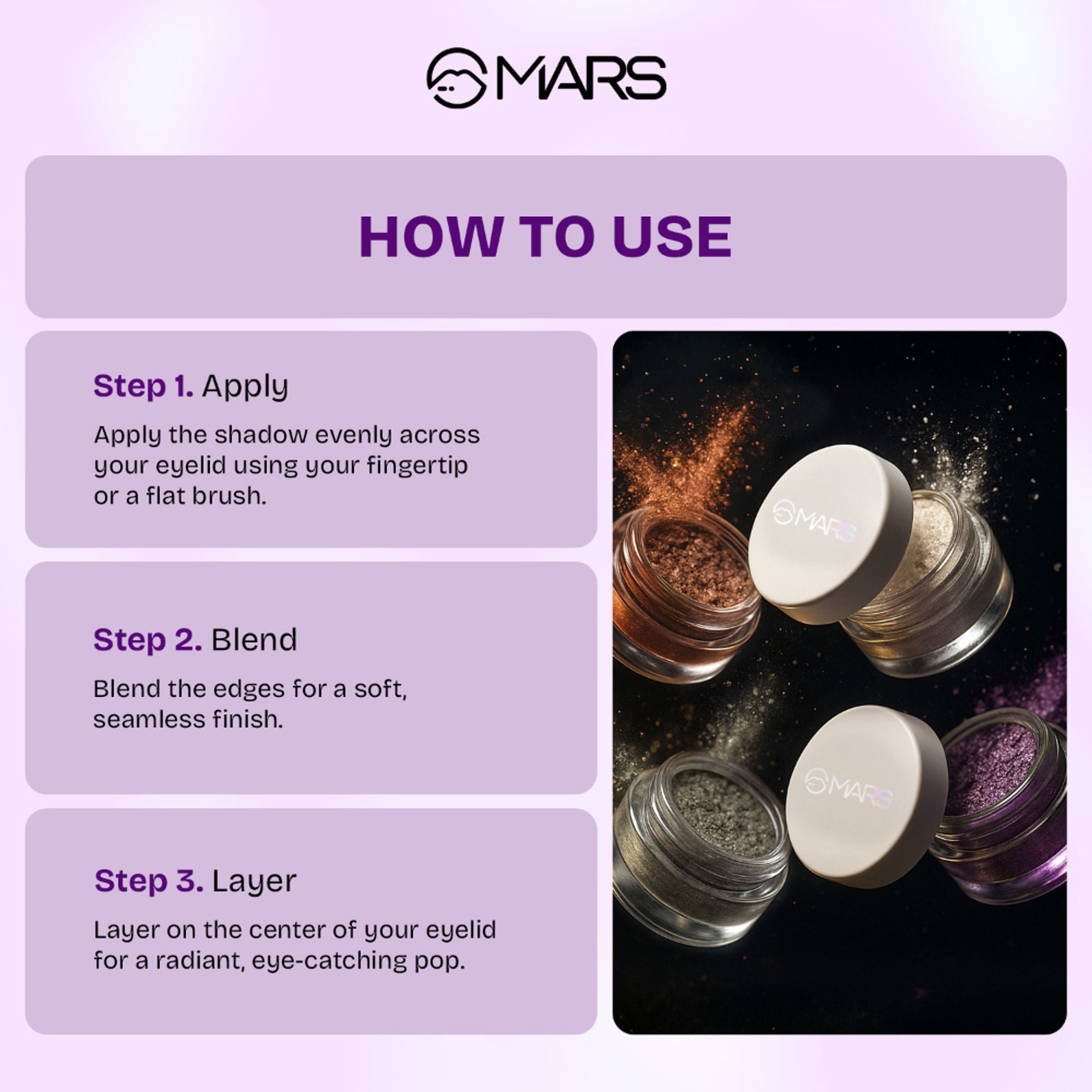 MARS Cosmetics Starlit Pot Eyeshadow - 04
