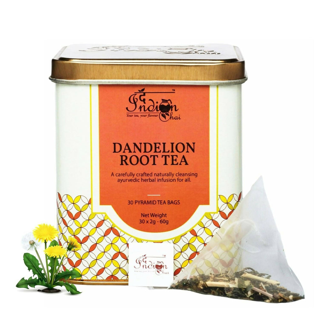 The Indian Chai – Dandelion Root Tea 30 Pyramid Tea Bags