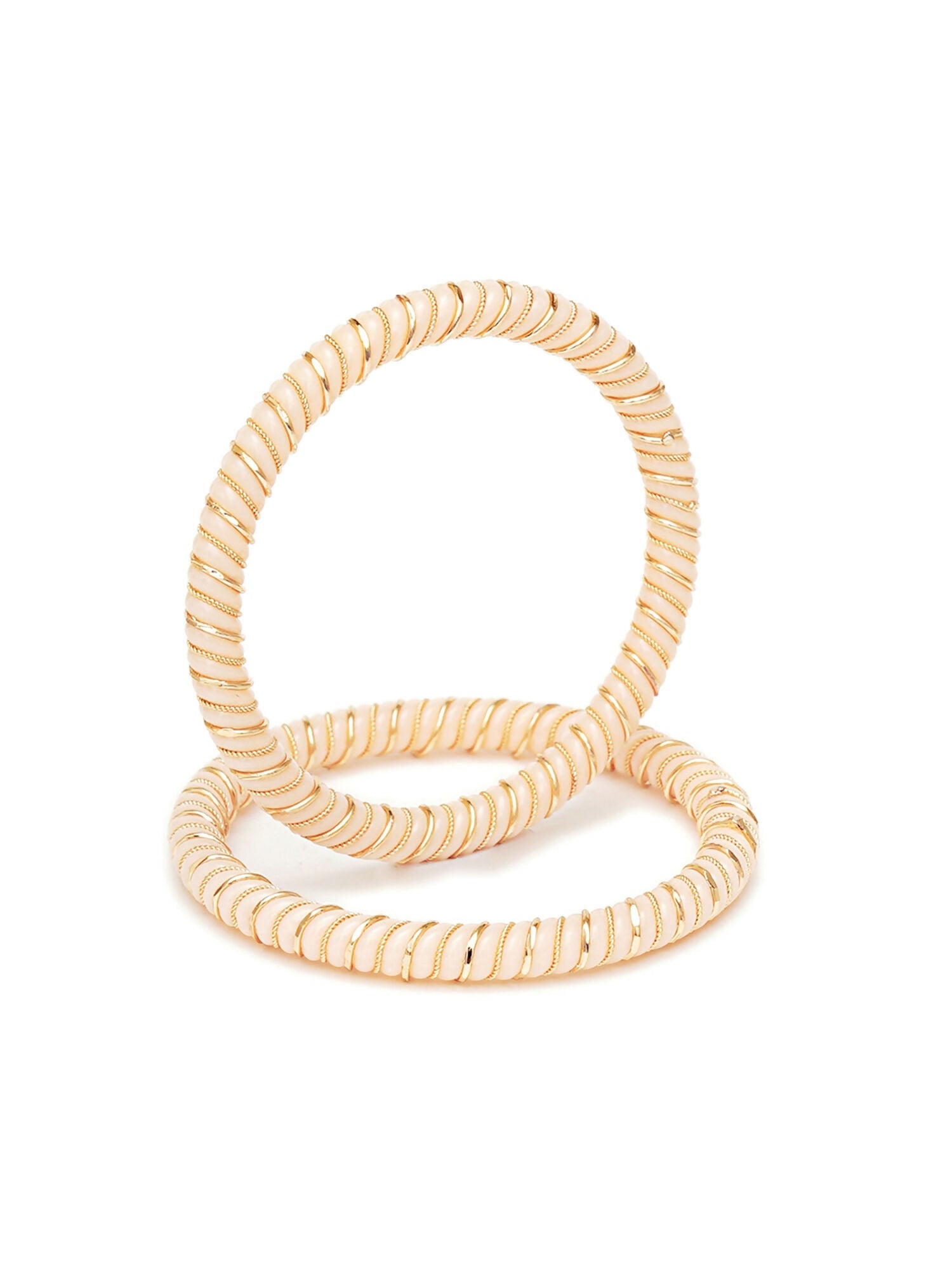 Golden Bangles (Gold) - Ruby Raang