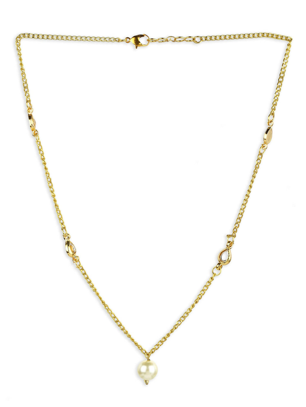 Women's Gold-Polished Chain - Ruby Raang