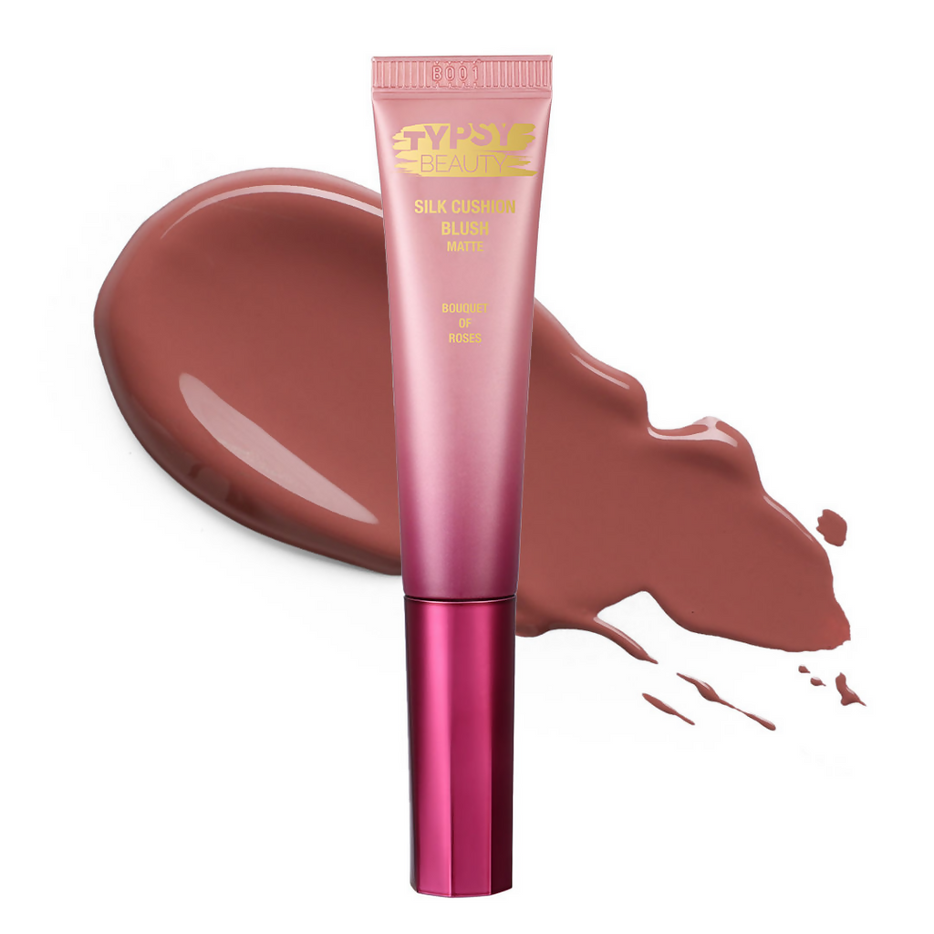 Typsy Beauty Silk Cushion Blush - Bouquet Of Roses 02