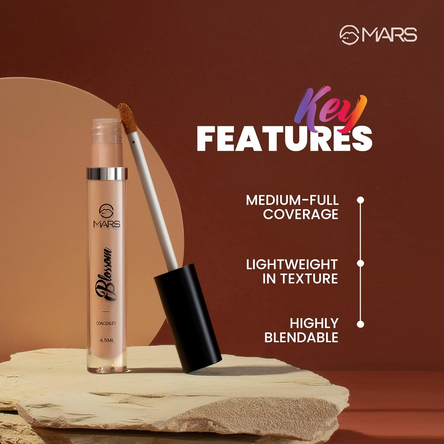 MARS Cosmetics Blossom liquid Concealer - Medium Honey