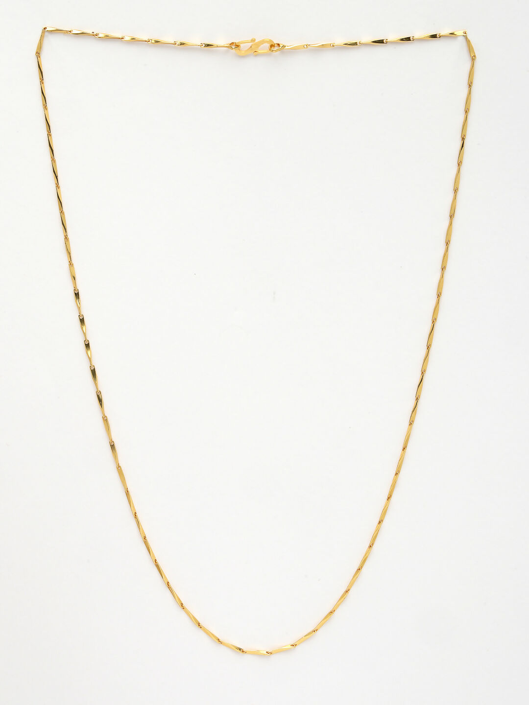 NVR Women's Set of 3 Gold-Polished Minimal Chain