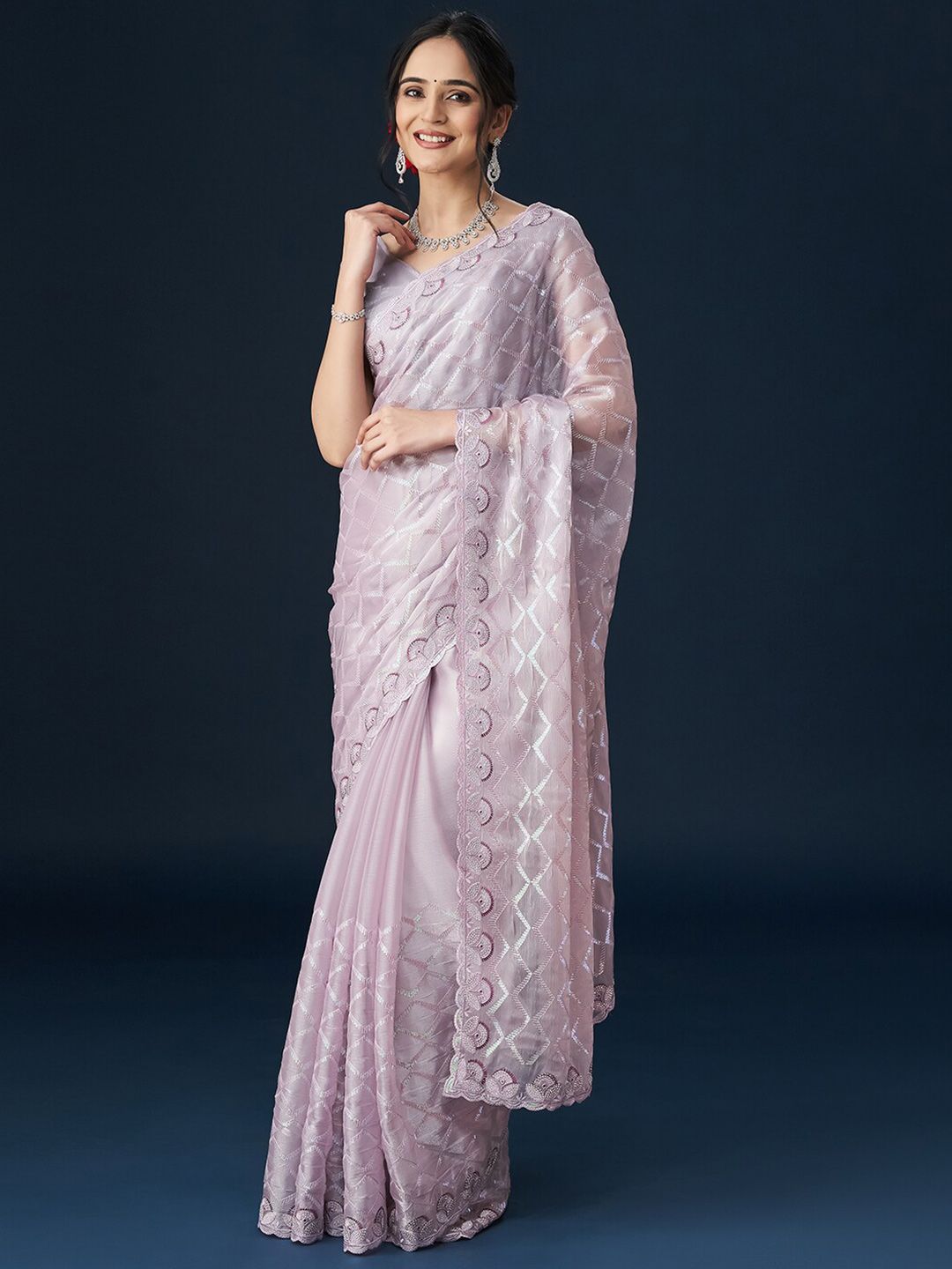 kasee Sequinned Embellished Saree