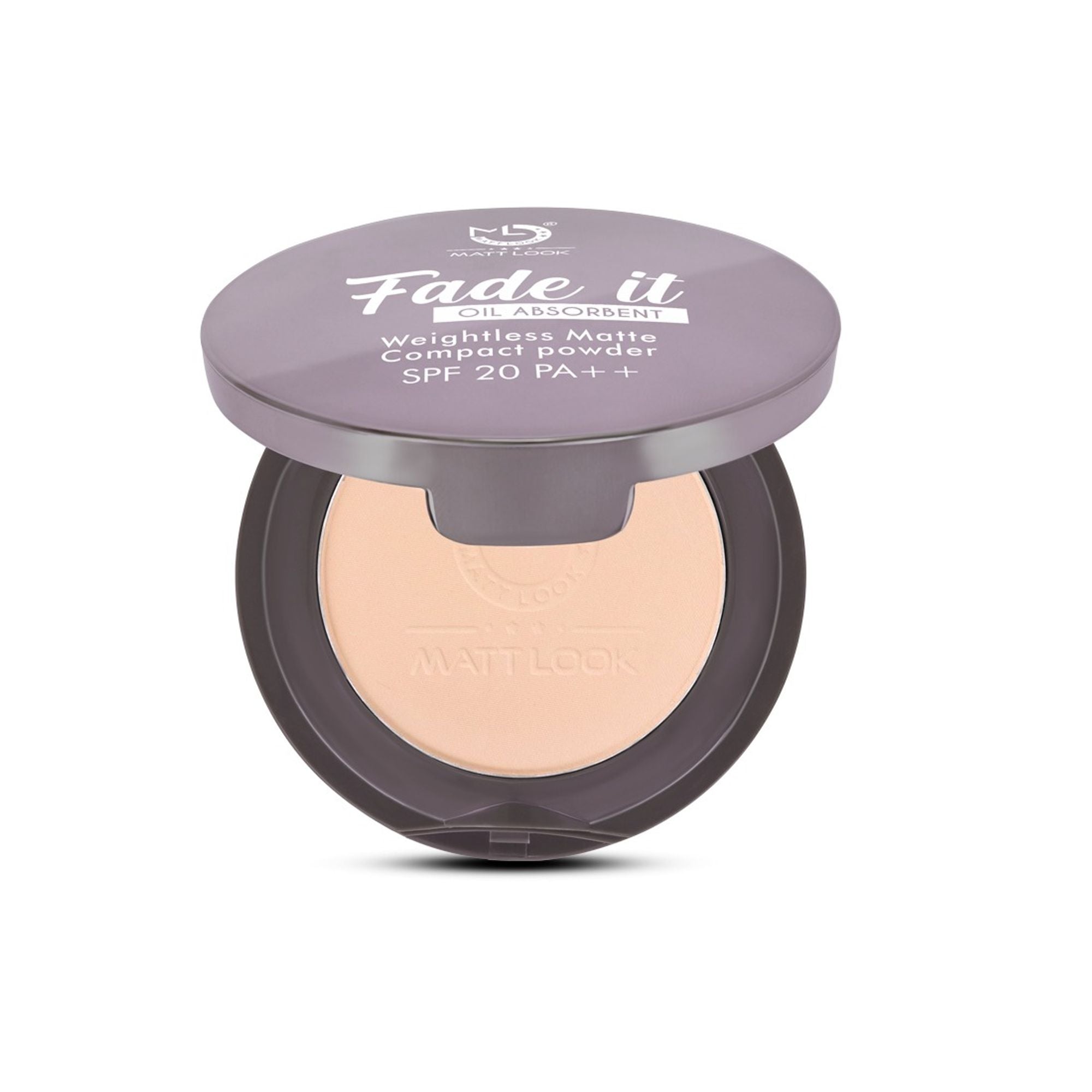Matt Look Fade If Oil Absorbent Compact - 02 Natural Sand