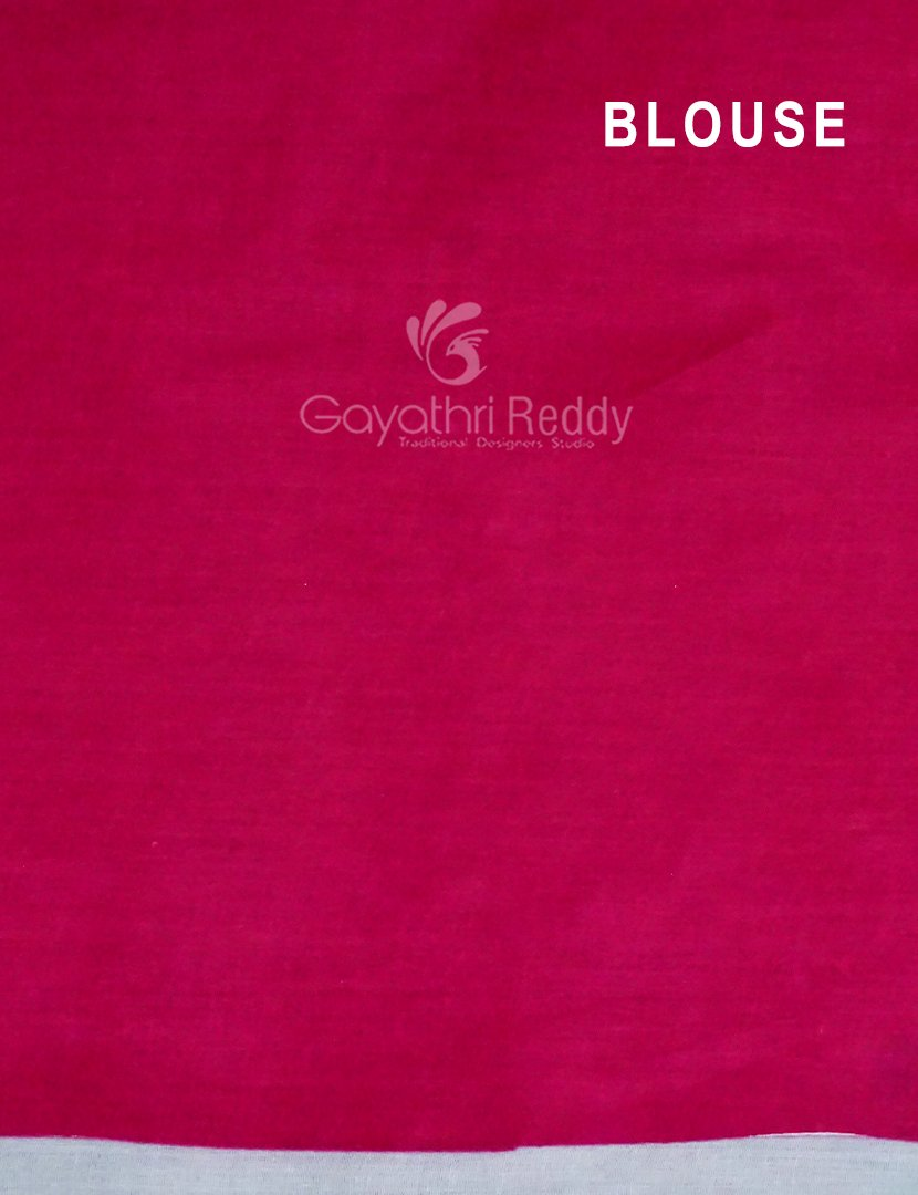 Block Print Light Pista Coloured Mulmul Cotton Saree By Gayathri Reddy Designer Studio