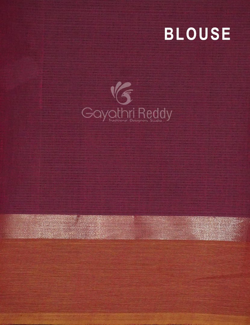 Dual Shades of Brown Pure Mangalgiri Cotton By Gayathri Reddy Designer Studio