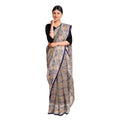 Exclusive Collection 100% Pure Cotton Rose Mauve Tant Saree With Hand Weaving Work