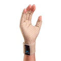 DONJOY Advantage Arthritis Compression Gloves W/ Open Finger Tips (Beige) Large