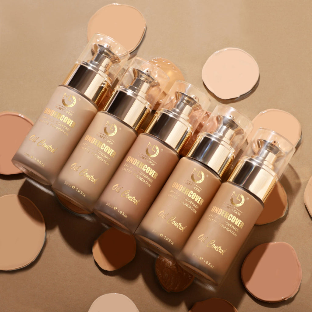 Matt Look Undercover 24Hr Full Coverage & Oil Control Matte Foundation - Natural