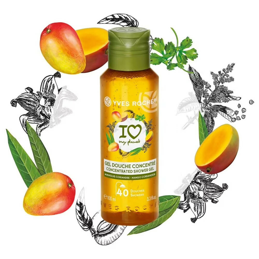 Yves Rocher Concentrated Shower Gel - Mango & Coriander