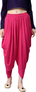 PAVONINE Rani Color Solid Beetel Rayon Fabric Patiala For Women & Girls