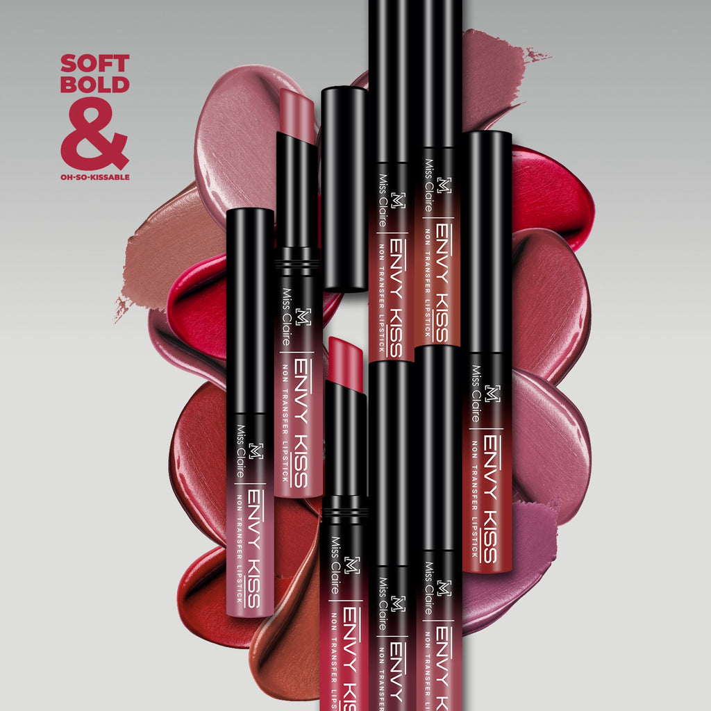 Miss Claire Envy Kiss Non Transfer Lipstick - 20 Flirt With Me