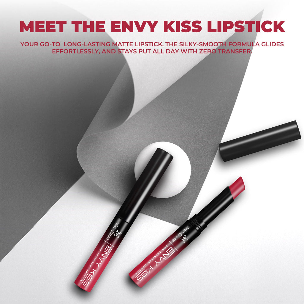 Miss Claire Envy Kiss Non Transfer Lipstick - 21 Double Date