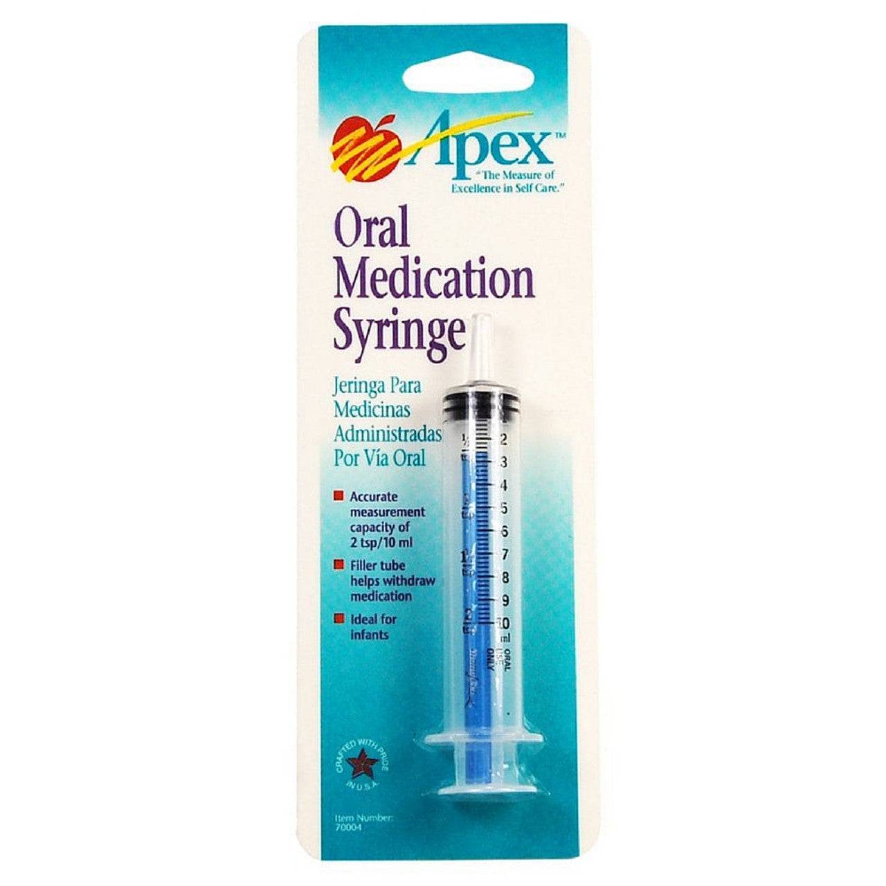 Apex® Oral Syringe, 10 mL