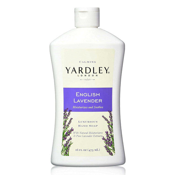 Yardley London English Lavender Liquid Hand Soap Refill, 16 Ounce