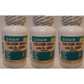 Major® Calcium 500 mg + Vitamin D3 400 IU – Lemon Flavor (3-Pack, 180 Count Total)