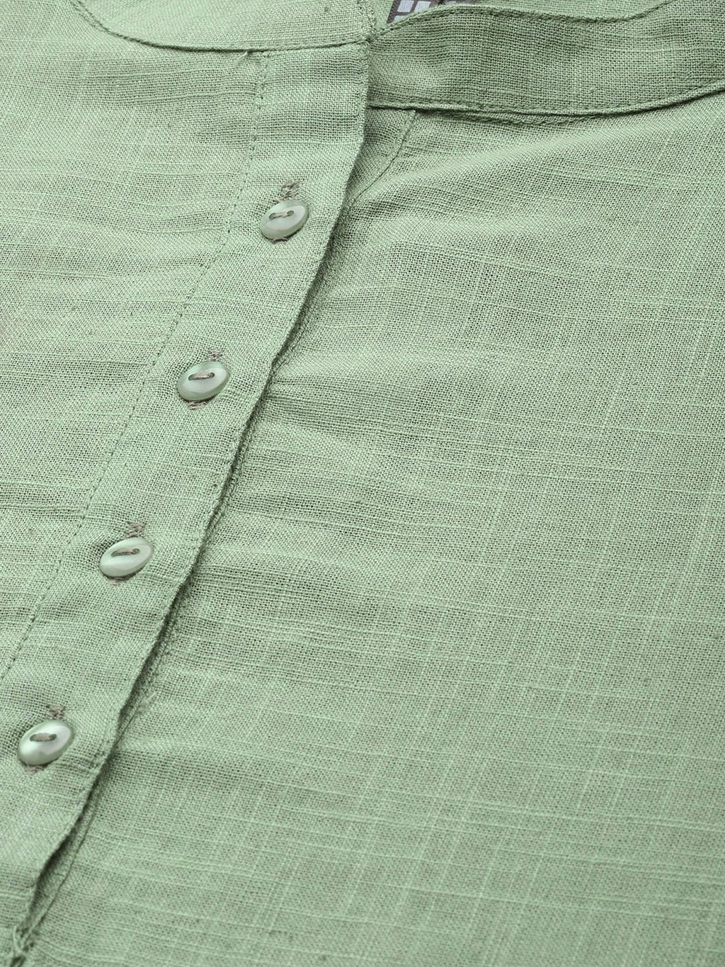 HERE&NOW Women Mint Green Pakistani Style Kurta