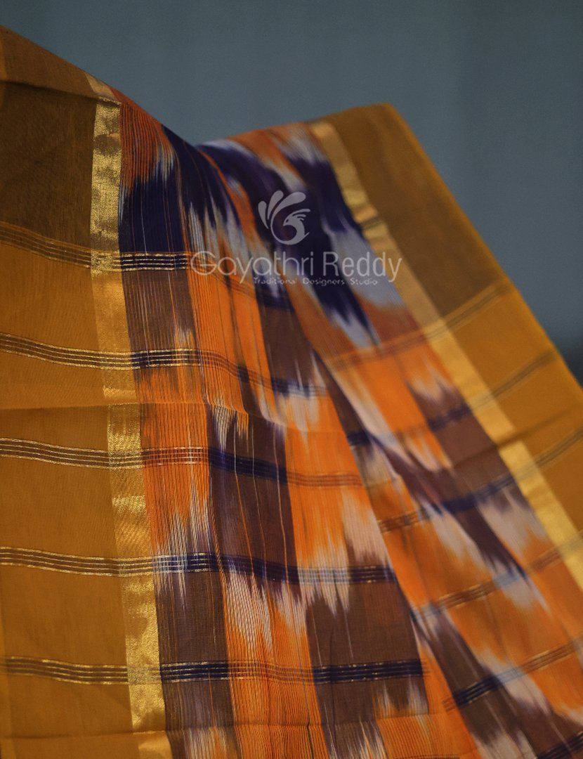 Mangalagiri Ikkat Cotton-Mkc9 By Gayathri Reddy Designer Studio